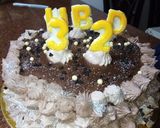 صورة لخطوة 6 من وصفة تورته شوكولاتة 🍫🍫🍫🍫🎂🎂