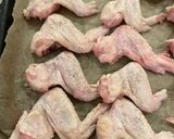 A picture of step 1 of 🐓 Crispy double roasted chicken wings Japanese style.