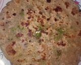 A picture of step 5 of Stuffed sweet potato paratha.