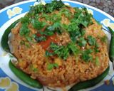 A picture of step 6 of Spicy Pulao😋😋.