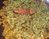 A picture of step 8 of Spinach Rice.