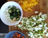 Foto del paso 2 de la receta: Berenjena rellena (vegetal)