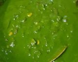 A picture of step 7 of Corn Palak Paneer Curry.