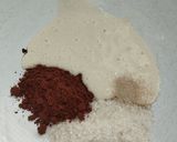 Foto langkah ke 1 dari resep Choco Cheese Bread (Sourdough Discard).
