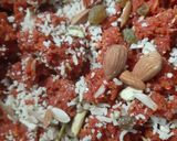 गाजर की बर्फी (Gajar ki barfi recipe in hindi) रेसिपी चरण 3 फोटो