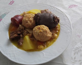 Foto del paso 6 de la receta: Cocido con pelotas y pollo