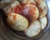 A picture of step 2 of Homemade Potato chips Parantha pizza.