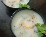 A picture of step 11 of Lauki aur Dhaniye ka soup.