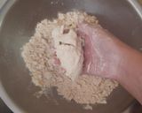 A picture of step 1 of Rajasthani churma.