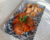 Foto del paso 7 de la receta: Albóndigas en salsa con pimiento
