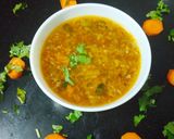 A picture of step 5 of Veg Manchow soup.