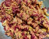A picture of step 1 of Beetroot Muthiya.