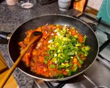 Indiai, Spenót, brokkoli egytálétel (Saag) recept fázis 3 fotója