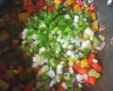 A picture of step 4 of Chilli Mushroom Pasta.