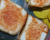 A picture of step 5 of Cheela Sandwich.