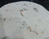 A picture of step 3 of Dry fruits Paratha.