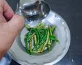 A picture of step 6 of Instant Green Chilli Pickle.