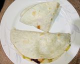 Foto langkah ke 12 dari resep Happy Morning Wrap (Sarapan Western Fusion Dengan Tortilla Panggang Full Isian ala Najah).