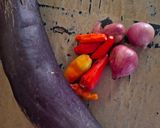 Foto langkah ke 1 dari resep Kandas Papui Terong Khas Dayak.