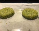 A picture of step 4 of Easy Falafel Burger(baked)(gluten free PATTY).