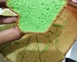 Foto langkah ke 7 dari resep Bolu pandan tanpa pengembang.