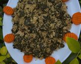 A picture of step 5 of Dambun couscous.