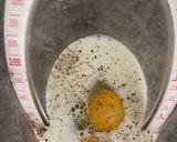 A picture of step 4 of The ’perfect’ scrambled eggs 😉.