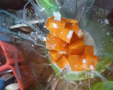 Foto langkah ke 1 dari resep Kue Talam Pepaya.