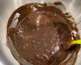 A picture of step 1 of Chocolate banana cake.
