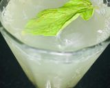 A picture of step 6 of Raw mango mojito.