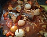 Foto langkah ke 3 dari resep Sarden bakso Ikan pedas.