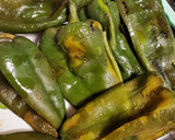 Foto del paso 1 de la receta: Chiles rellenos con camarón 🦐🦐🦐