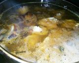 A picture of step 1 of Beef paya.