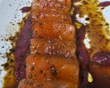 Foto del paso 3 de la receta: Sashimi de salmón con salsa de granada