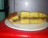 Foto langkah ke 5 dari resep Martabak manis teflon.