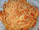 Mì Ý Olive Đen (Black Olive Spaghetti) bước làm 2 hình