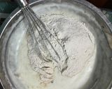 A picture of step 3 of Falahari cake.