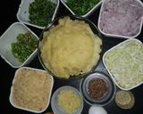 A picture of step 2 of Allu ke kabab.