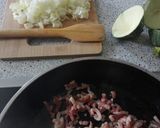 Foto del paso 3 de la receta Calabacines luna rellenos estilo carbonara