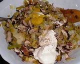 Foto del paso 8 de la receta Galette de setas shiitake, puerro y gorgonzola