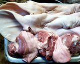 Hình bước làm 1 của món Giò thủ