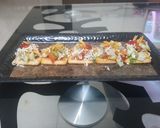 A picture of step 3 of Biscuit canapes.