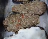 Foto del paso 4 de la receta: Berenjenas rellenas con carne y salsa blanca