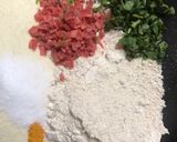 A picture of step 2 of Oats idli.