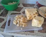 Foto del paso 2 de la receta: Licuado amarrillo con manzana verde y ananá 🍏🍍