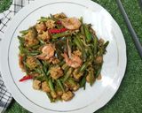Foto langkah ke 11 dari resep Tumis buncis udang tempe.