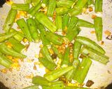 রসুন ঢেঁড়স (Lahsuni Bhindi/ Garlic Bhindi Recipe in Bengali) রেসিপির ধাপ 3 ছবি