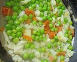 A picture of step 1 of Turmeric vegetable.