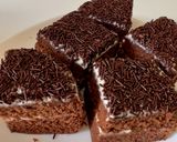 Foto langkah ke 3 dari resep Brownies coklat kukus lembut.