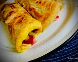 স্পাইসি এগ্ রোল (spicy egg roll recipe in Bengali) রেসিপি ধাপ - 9 ছবি